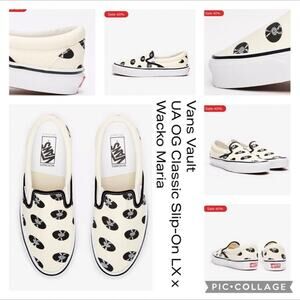 VANS UA OG Classic Slip-On LX x Wacko Maria size 9 ladies